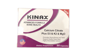 Thuốc Kinax - Hỗ trợ bổ sung canxi, vitamin D3 và K2 