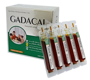Thuốc Gadacal - Giúp bổ sung canxi, một số vitamin