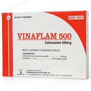 Thuốc Vinaflam 500 - Thuốc kháng sinh 