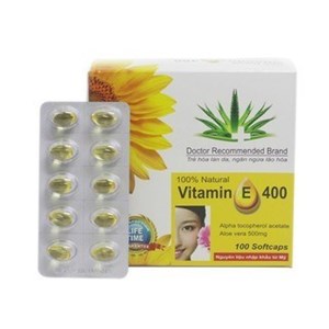 Thuốc Vitamin E 400 - Hỗ trợ sức khỏe sinh sản và hỗ trợ phòng các chứng bệnh do thiếu Vitamin E
