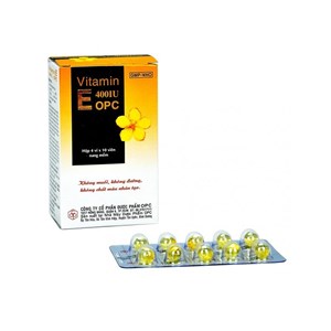 Thuốc Vitamin E 400 IU OPC - Làm Chậm Lão Hóa
