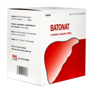 Thuốc Batonat - Hỗ trợ điều trị và duy trì các vấn đề về gan