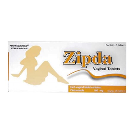 Thuốc Zipda - Viên đặt phụ khoa trị nấm âm đạo