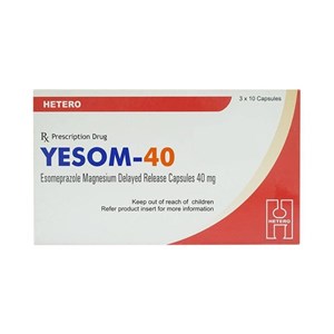 Thuốc Yesom 40 - Dụ phòng và điều trị hiệu quả viêm loét dạ dày