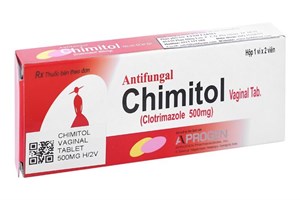 Thuốc Chimitol - Viên đặt phụ khoa kháng khuẩn, chống nấm