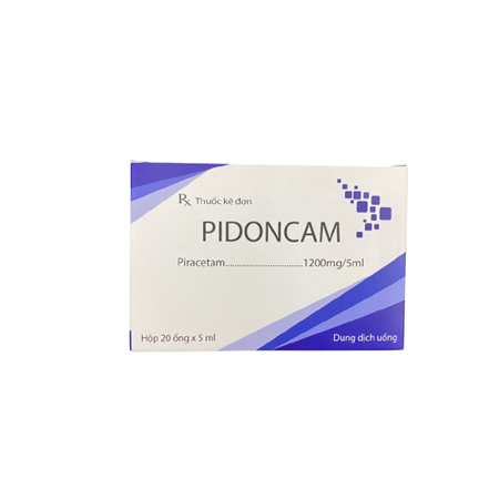 Thuốc Pidoncam - Điều trị suy giảm trí nhớ, chóng mặt, kém tập trung
