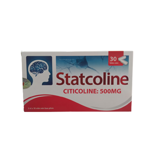 Thuốc Statcoline 500 - Giúp làm giảm các triệu chứng thiểu năng tuần hoàn não