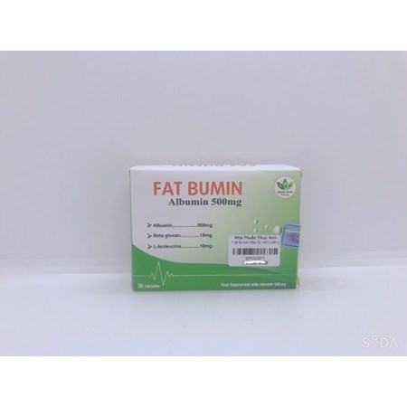 Thuốc Fatbumin - Thực phẩm bảo vệ sức khỏe