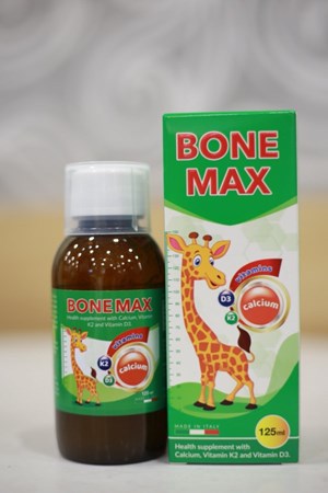 Thuốc Bone max SR - Bổ sung canxi, Vitamin D3 và K2