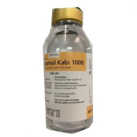 Thuốc Paracetamol Kabi 1000 - Hạ Sốt, Giảm Đau