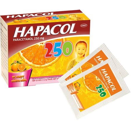 Thuốc Hapacol 250 - Thuốc giảm đau, hạ sốt