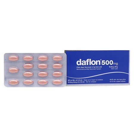 Thuốc Daflon - Điều trị suy giãn tĩnh mạch