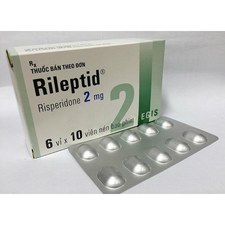 Thuốc Rileptid (6 vỉ x 10 viên/hộp) - Định tâm, an thần