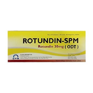 Thuốc Rotundin SPM Hộp 30 Viên - Thuốc giúp an thần, ngủ ngon