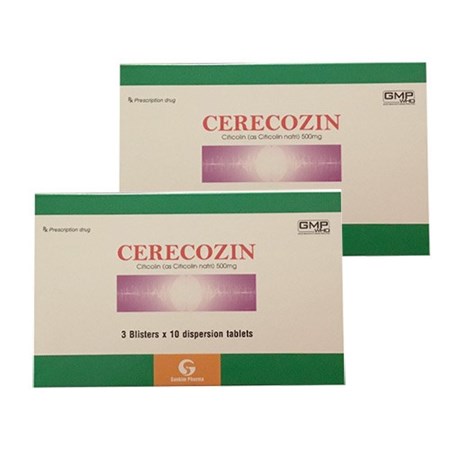 Thuốc Cerecozin 500mg – Điều trị đau thần kinh
