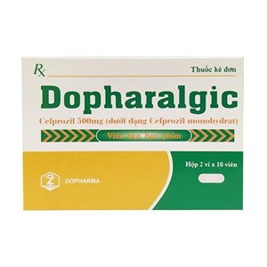 Thuốc Dopharalgic 500mg - Điều trị nhiễm khuẩn 