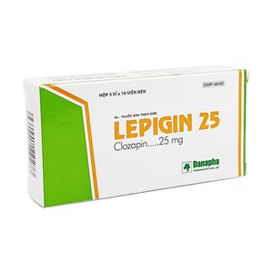 Thuốc Lepigin 25 mg- Thuốc điều trị tâm thần phân liệt 