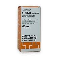 Thuốc Ferricure 100mg/5ml- Phòng ngừa và điều trị thiếu máu do thiếu sắt