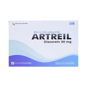 Thuốc Artreil 50mg - Ðiều trị các bệnh thoái hoá khớp