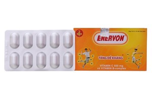 Thuốc Enervon - Thuốc bổ sung vitamin B, C tăng sức đề kháng