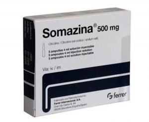 Thuốc Somazina 500Mg/4Ml- Trị bệnh não cấp tính