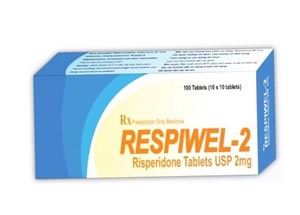 Thuốc Respiwel 2- Đều trị tâm thần phân liệt, trầm cảm