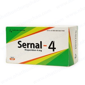 Thuốc Sernal 4Mg- điều trị tâm thần phân liệt hiệu quả