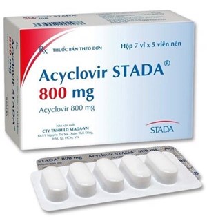 Thuốc Acyclovir 800mg- thuốc kháng virut