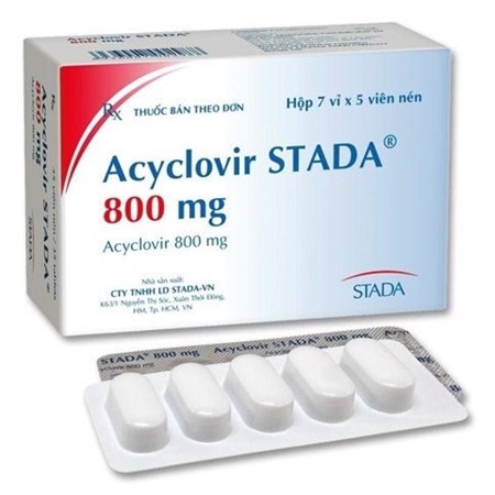 Thuốc Acyclovir 800mg- thuốc kháng virut