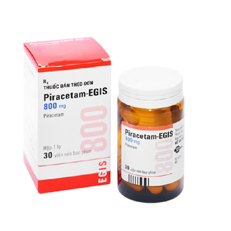 Thuốc Piracetam Egis 800 mg-  Thuốc điều trị tổn thương não