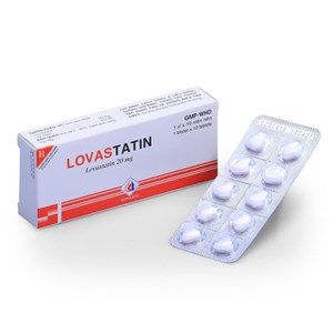Thuốc Lovastatin 20mg-THUỐC TIM MẠCH 