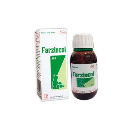 Thuốc Farzincol - Suy dinh dưỡng, tiêu chảy cấp và mạn tính
