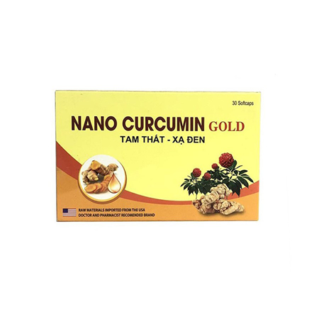 Thuốc Nano Curcumin Gold - Điều Trị Viêm Loét Dạ Dày 