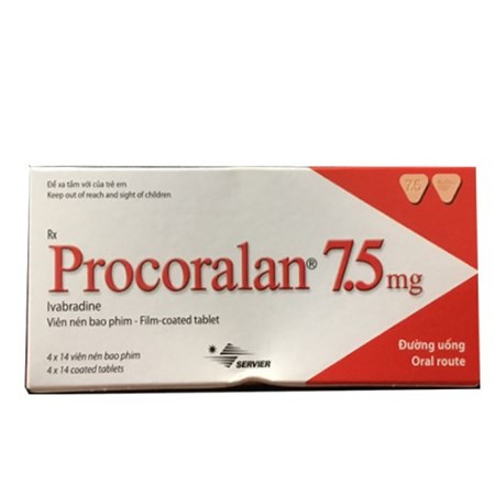 Thuốc Procoralan 7,5mg - Điều trị đau thắt ngực