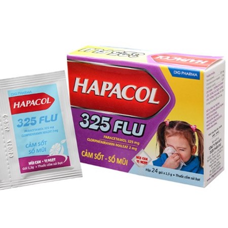 Thuốc Hapacol 325 - Thuốc giảm đau, hạ sốt