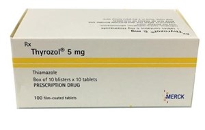Thuốc Thyrozol 5mg - Thuốc trị cường giáp