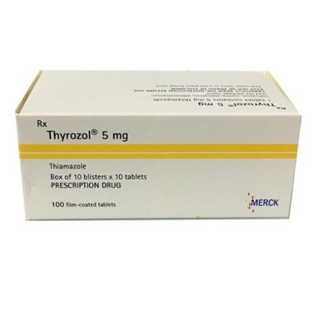 Thuốc Thyrozol 5mg - Thuốc trị cường giáp