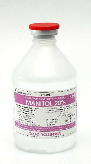 Thuốc Manitol 20% 250ml - Phòng ngừa suy thận cấp