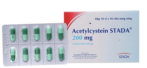 Thuốc Acetylcystein - Chuyên điều trị long đờm, giải độc