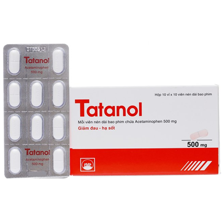 Thuốc Tatanol - Thuốc dùng để giảm đau và hạ sốt