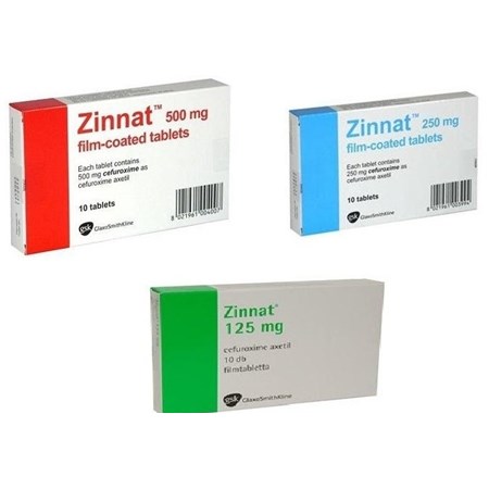 Thuốc Zinnat -  Điều trị nhiễm trùng, nhiễm khuẩn