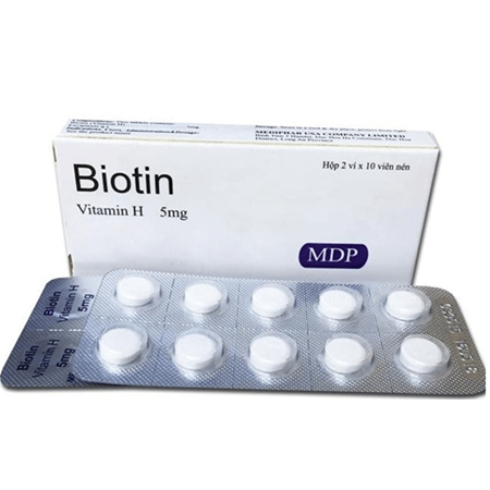 Thuốc Biotin - Điều trị thiếu hụt biotin