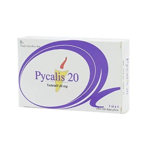 Thuốc Pycalis 20 Hộp 1 Viên- Thuốc điều trị rối loạn cương dương
