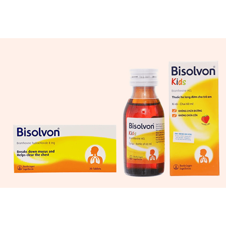 Thuốc Bisolvon - Điều trị bệnh ho có đờm