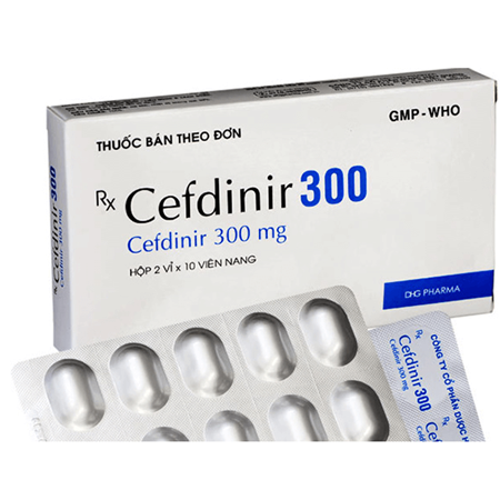 Thuốc Cefdinir - Chữa trị nhiễm trùng khuẩn