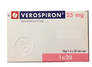 Thuốc Verospiron 25mg - Thuốc điều trị bệnh lợi tiểu