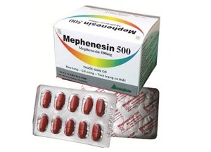 Thuốc Mephenesin - Điều trị các co thắt cơ