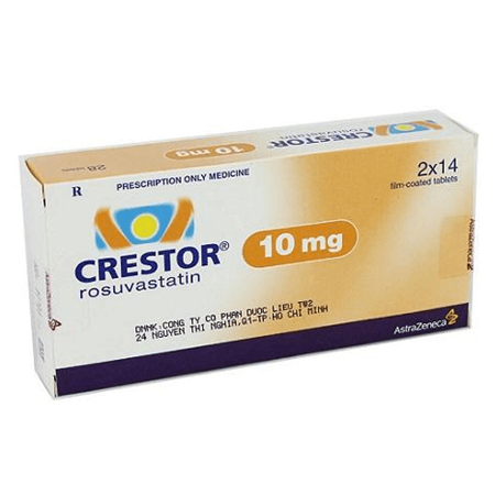 Thuốc Crestor - Điều trị xơ vữa động mạch