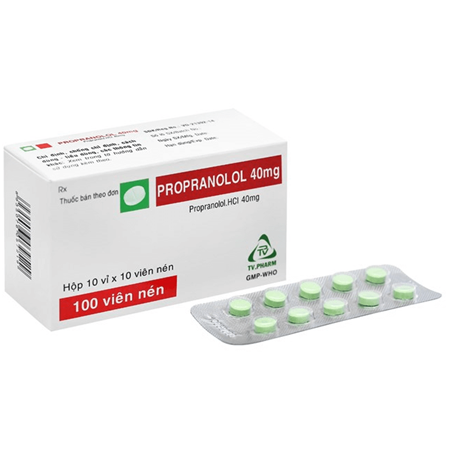 Thuốc Propranolol - Điều trị bệnh tăng huyết áp