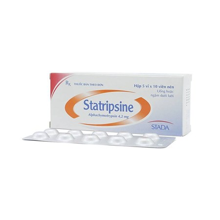 Thuốc Statripsine - chống viêm , chống sứng tây, phù nề